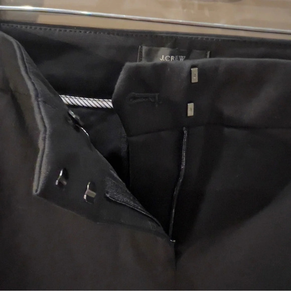 J crew size 6‎ Tall Hayden Black Re-Imagined pants - Picture 2 of 16